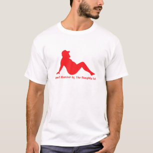 stolt ledamot av Naughty List Julfonen J T Shirt
