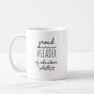 stolt ledare för volontärer #lovols mugg