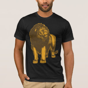 Stolt lejon T-tröja T Shirt
