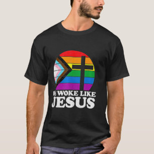 Stolt liberal demokrat Vaken som Jesus Kristna T Shirt