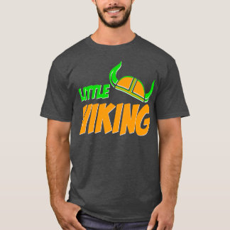 stolt liten Viking Warrior med Helmet T Shirt