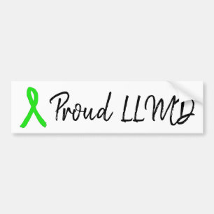 Stolt LLMD borrelia-medvetenhet dekal