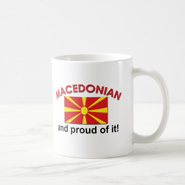 Stolt Macedonian Kaffemugg (Höger)