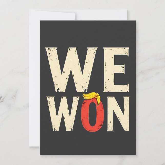 Stolt Maga Trump Tal På Invigningens Dag 2025 Inbjudningar (Framsida)