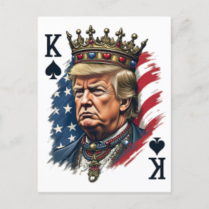 Stolt Maga Trump Vance Amerikansk invigningdag Vykort