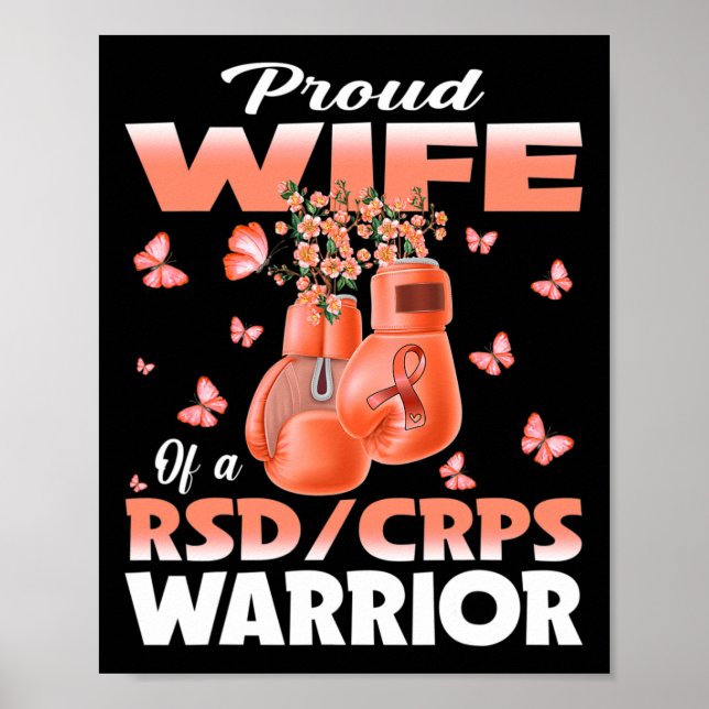 stolt maka för en RSD CRPS-skyltning Poster (Framsidan)