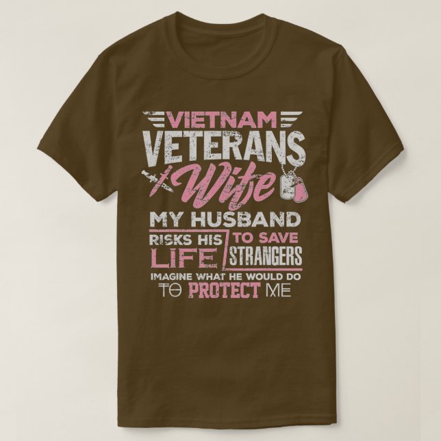 stolt maka till en vietnamesisk veteran t shirt (Design framsida)