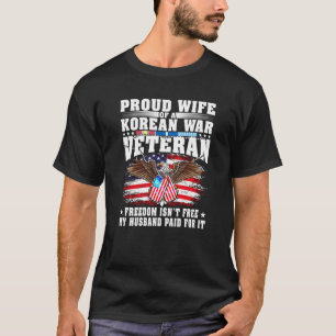 stolt maka till koreanska Krig-veteranens militära T Shirt