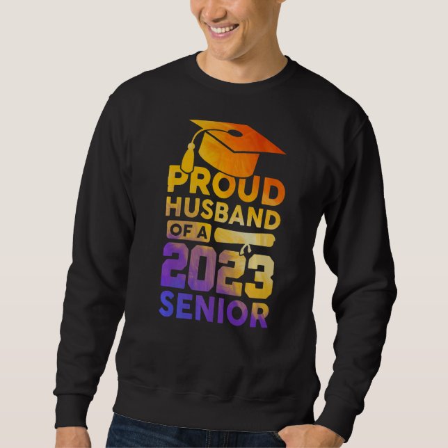 stolt Make av 2023 års högre klass av 2023 års exa Lång Ärmad Tröja (Framsida)