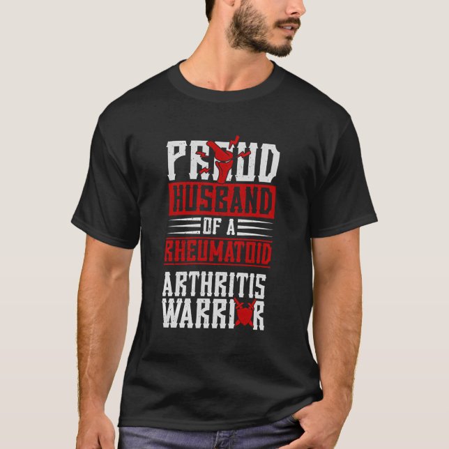stolt Make i en reumatoid artrit kärlkramp Ar T Shirt (Framsida)