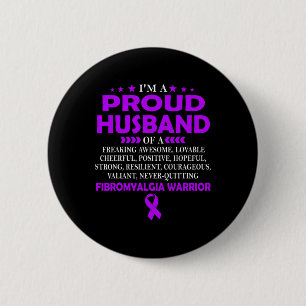 stolt Make i Fibromyalgia Warrior T Knapp
