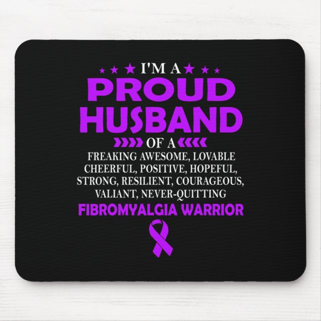 stolt Make i Fibromyalgia Warrior T Musmatta (Framsidan)