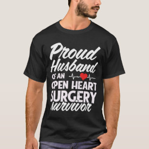 stolt Make över en öppen hjärtoperationsöverlevand T Shirt
