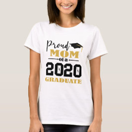 stolt Mamma av 2020 Student T Shirt