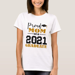 stolt Mamma av 2021 års Student T Shirt