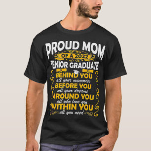 stolt Mamma av 2022 års högre Student Studenten T Shirt