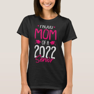 stolt Mamma av 2022 års högre Studenten Mamma Mamm T Shirt