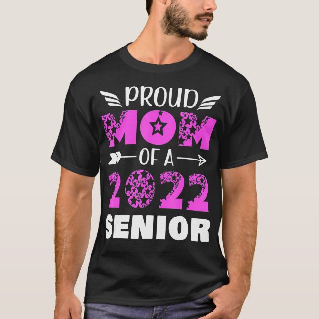 stolt Mamma av 2022 års högsta klass i Student 202 T Shirt (Framsida)