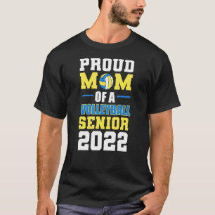 stolt Mamma av 2022 års högsta klass i Volleyball T Shirt