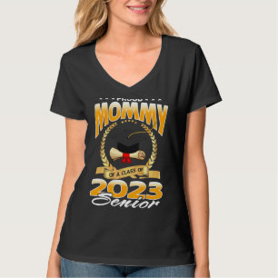 stolt Mamma av 2023 års högre klass Studenten d T Shirt