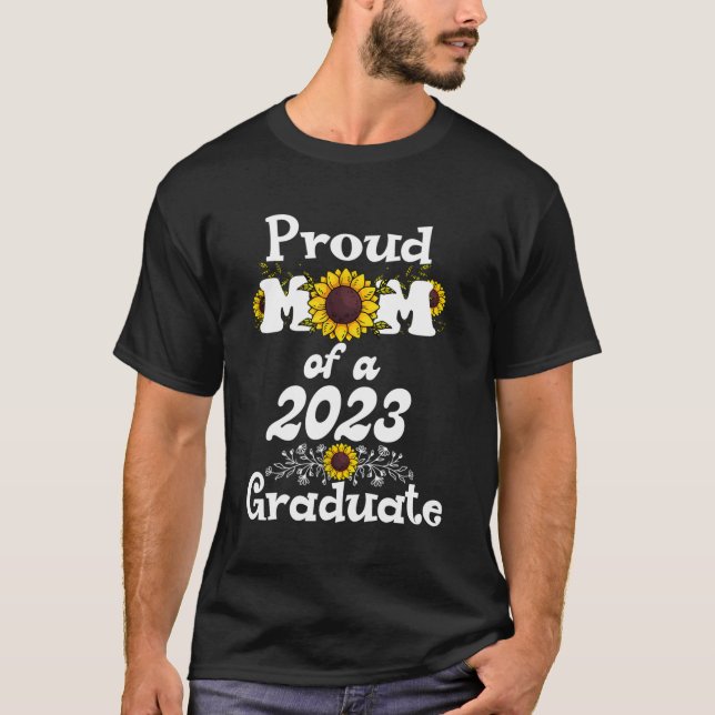 stolt Mamma av 2023 års högsta Student T Shirt (Framsida)