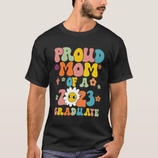 stolt Mamma av 2023 års klass Student högre Mamma T Shirt