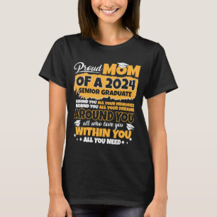 stolt Mamma av 2024 års högsta klass i Student 202 T Shirt