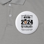 stolt Mamma av 2024 Student Knapp<br><div class="desc">Gratulera till ditt barns anmärkningsvärda prestation med vår "stolt Mamma av en 2024 Student"-knapp. Den här knappen är tillverkad med tåliga material och en sjudande design och visar på ett stolt sätt din roll som stolt mamma i 2024 student. Oavsett om du deltar i ceremonier i studenten, familjemöten eller bara...</div>