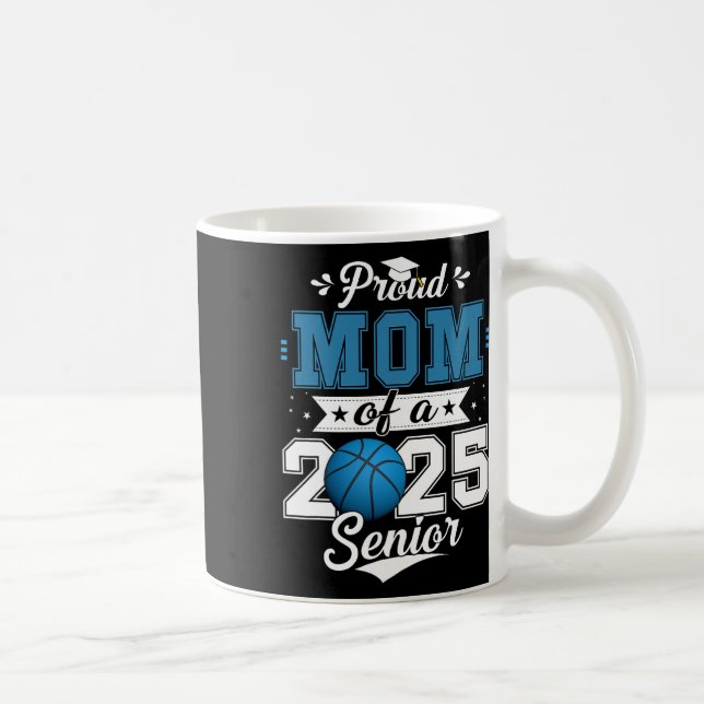 stolt Mamma av 2025 års högre Student-skalk 1 Kaffemugg (Höger)