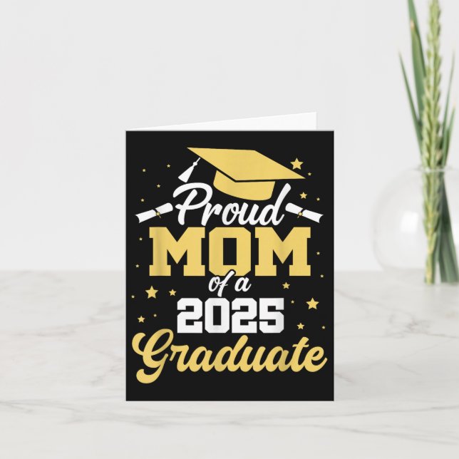 stolt Mamma av 2025 års Student-Mamma-ledare Kort (Framsida)