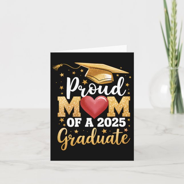 stolt Mamma av 2025 års Student-Studenten-ledare Kort (Framsida)