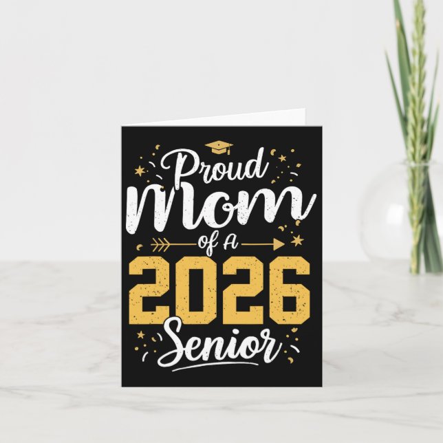 stolt Mamma av 2026 års högsta betyg, 2026 cl, 202 Kort (Framsida)