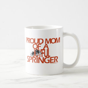 Stolt mamma av en glatt Springer Kaffemugg