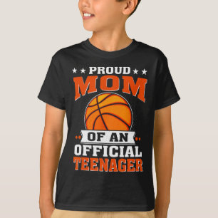 stolt Mamma av en Officiell tonåring 13:e födelsed T Shirt