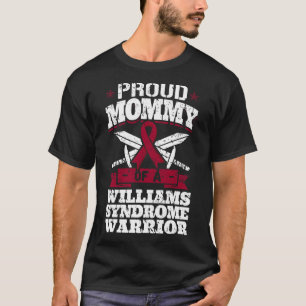 stolt Mamma av en Williams Syndrome Warrior Awaren T Shirt