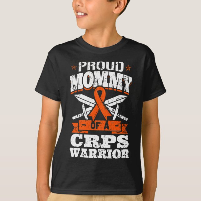 stolt Mamma av ett RSD-meddelande (CRS Warrior RSD T Shirt (Framsida)