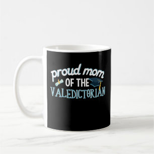 Stolt mamma av gåvan för Valedictoriankaffemugg Kaffemugg