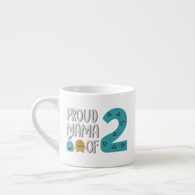 stolt Mamma av två Espressomugg (Vänster)