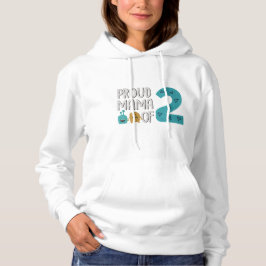 stolt Mamma av två T Shirt