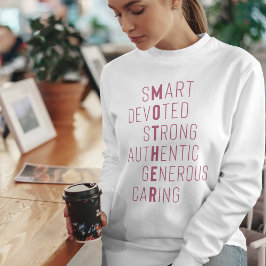 Stolt mamma definition Rosa Mammauppskattning T Shirt