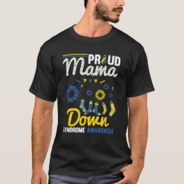 Stolt mamma Downs syndrom, Downs syndrom medvetenh T Shirt