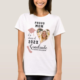 Stolt mamma examenstekniker kullen 2026 anpassad b t shirt