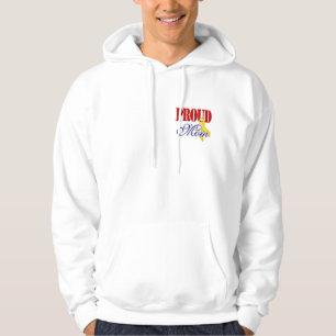 Stolt mamma - flygvapen hoodie