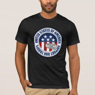 Stolt mamma för armémedborgarevakt t-shirt