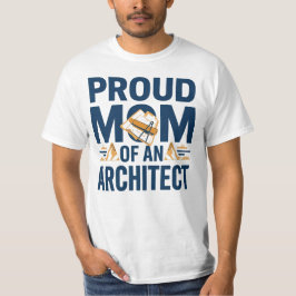 stolt Mamma i en arkitekt T Shirt
