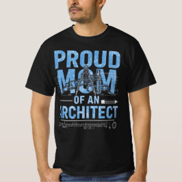 stolt Mamma i en arkitekt T Shirt