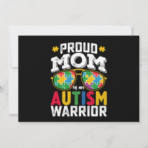 stolt Mamma i en Autismkrigarfamilj Inbjudningar