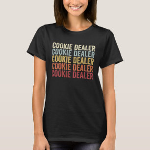 stolt Mamma i en av Cookie Dealer Girl Troop Leade T Shirt