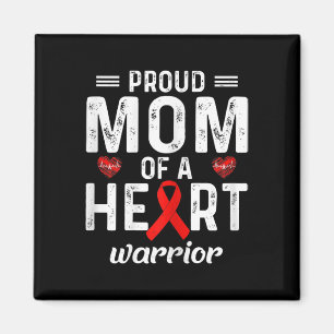 stolt Mamma i en hjärtkärlsjukdom Magnet