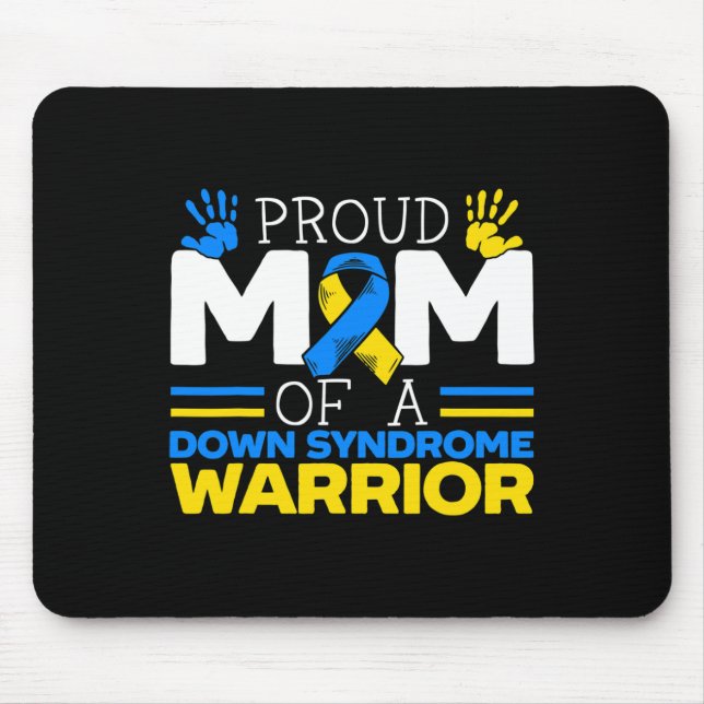 stolt Mamma i en nedsyndrom Warrior Extra Chromos Musmatta (Framsidan)